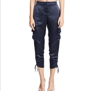 NWT PARKER EMERSON FIXED WAIST DRAPPY CARGO PANT